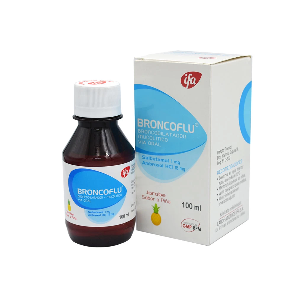 BRONCOFLU JARABE 100 ML