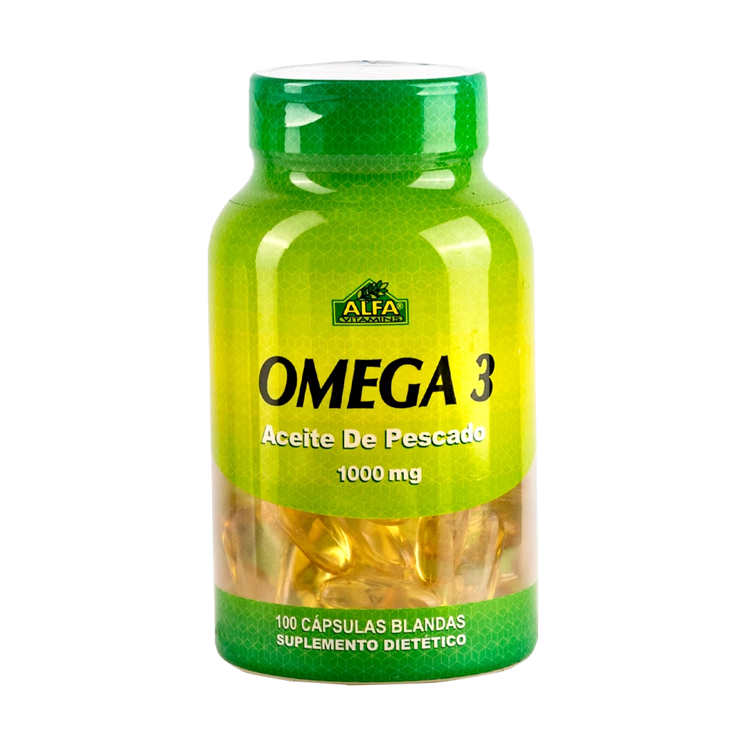 OMEGA 3 1000mg X 100 caps. ALFA