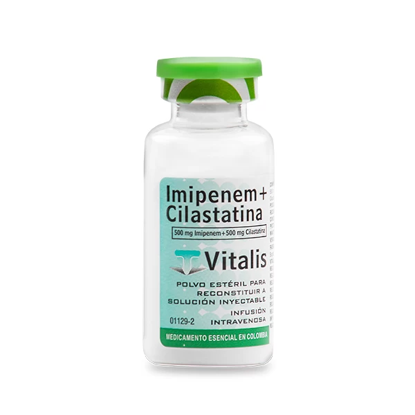 IMIPENEN+CILASTATINA 500 MG BLANCO Y NEGRO