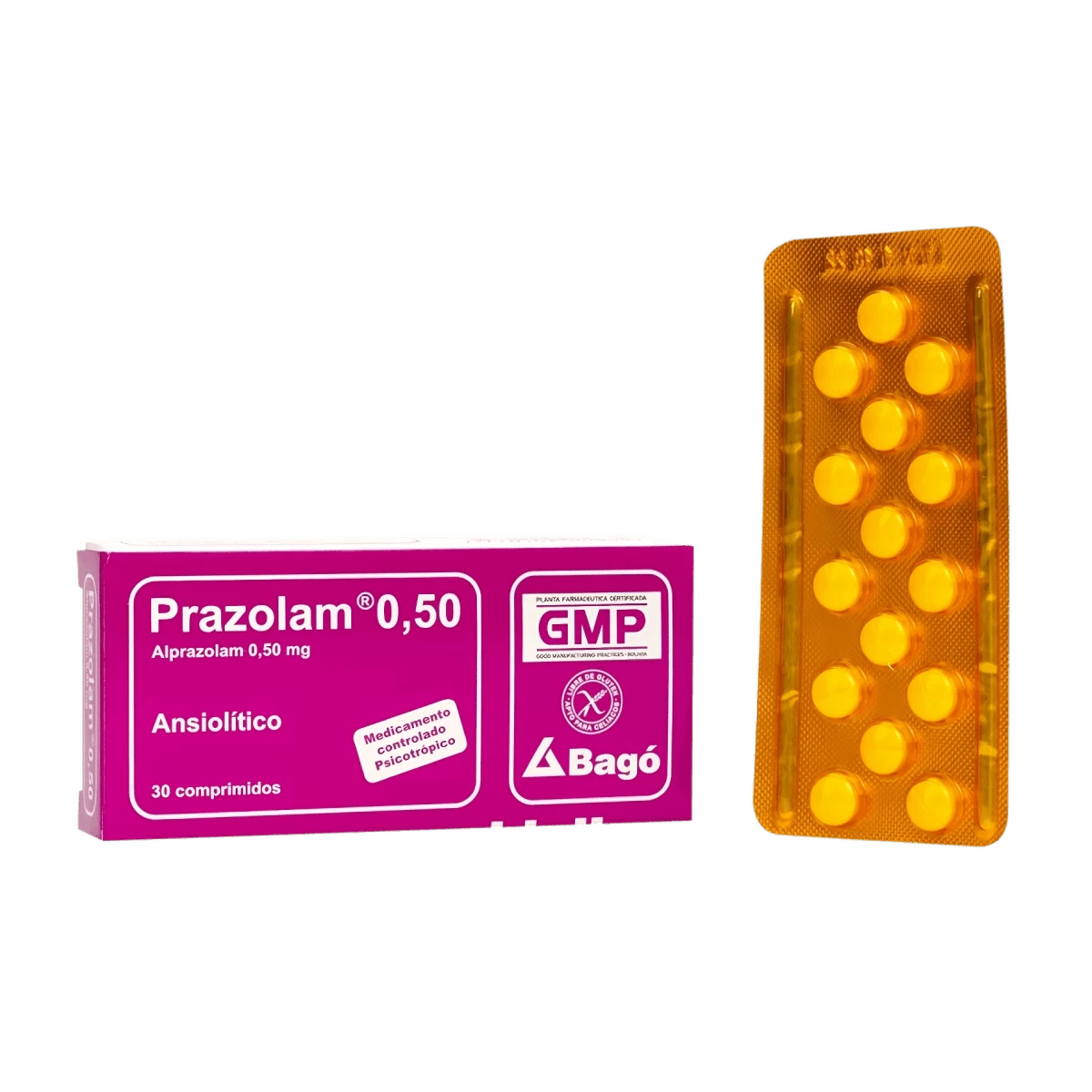 PRAZOLAM 0.50 X 30