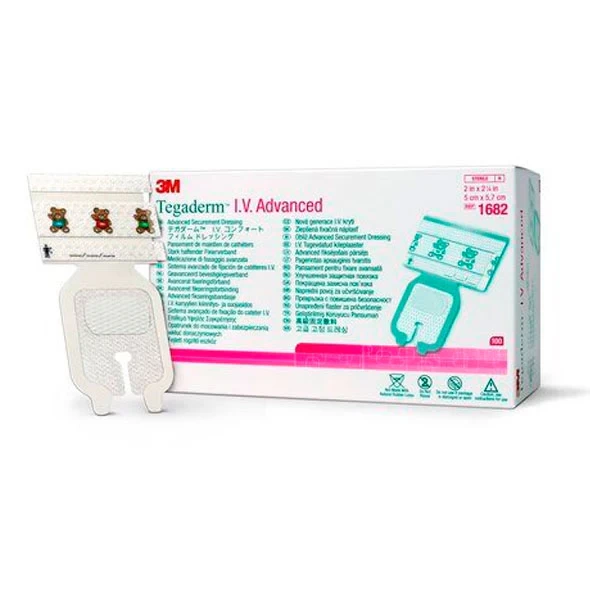 TEGADERM PARCHE ADVANCED PED 5 X 7 CM REF. 1682