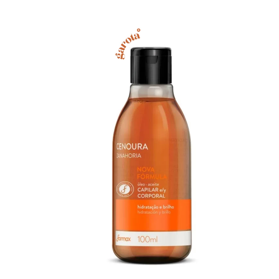 ACEITE CAPILAR Y CORPORAL ZANAHORIA FARMAX X 100 ML