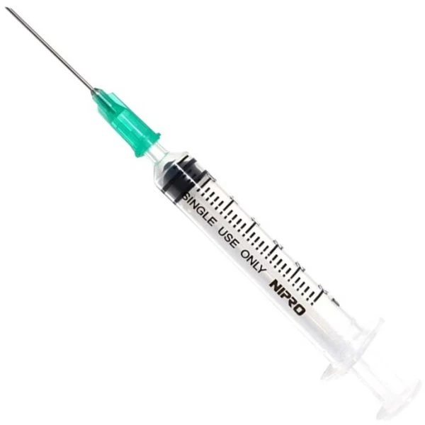 JERINGA 5 ML ROSCA 21G 1 1/2 NIPO X 100