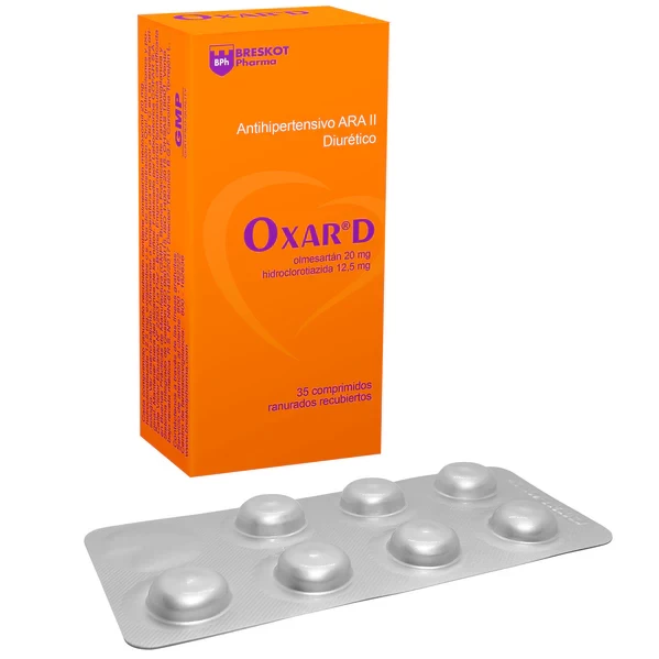 OXAR D X 35 (20/12.5) OLMESARTAN+HIDROC.