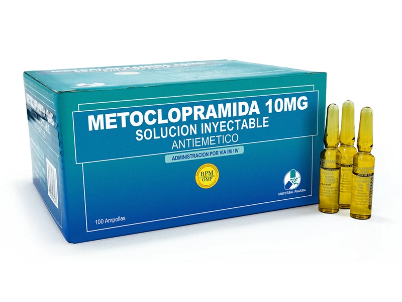 METOCLOPRAMIDA 10 MG X 2 ML UNIVERSAL P.