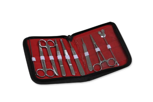 ESTUCHE DISECCION 9 PZAS DURAMED BLANCO Y NEGRO