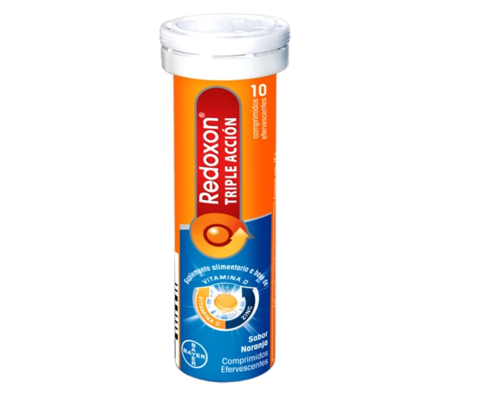 REDOXON TRIPLE ACCION EFERVESCENTES TUBOX10