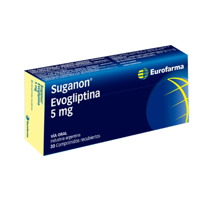 SUGANON (EVOGLIPTINA) 5 MG X 30 COMP